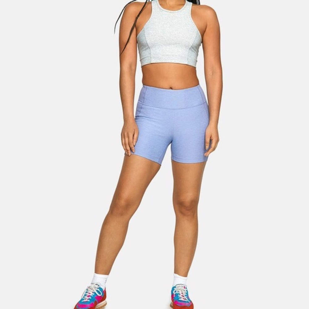 Outdoor Voices Lilac/Lavender Warm Up Shorts